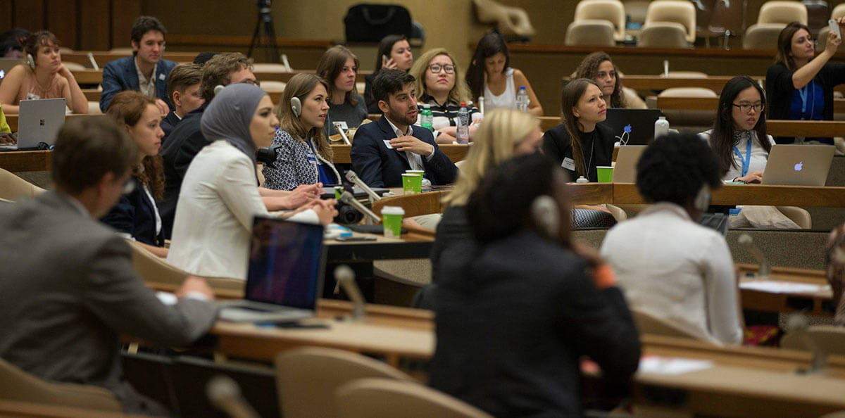 Ayudh bei den Vereinten Nationen in Genf