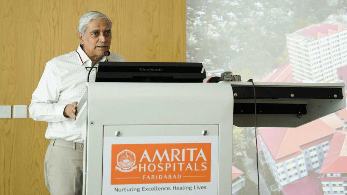 Dr. Prem Nair, ärztlicher Direktor der Amrita Hospitals Group