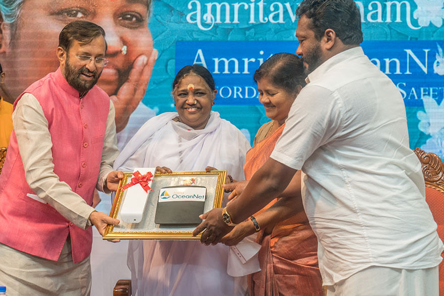 Amrita OceanNet hilft Fischern in Indien