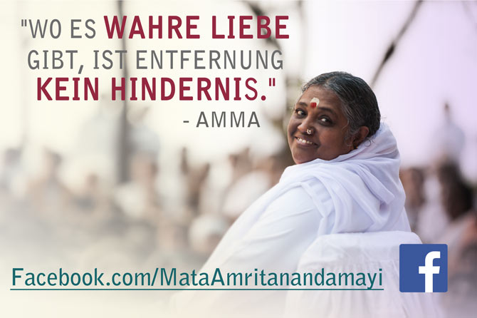 Amma auf Facebook