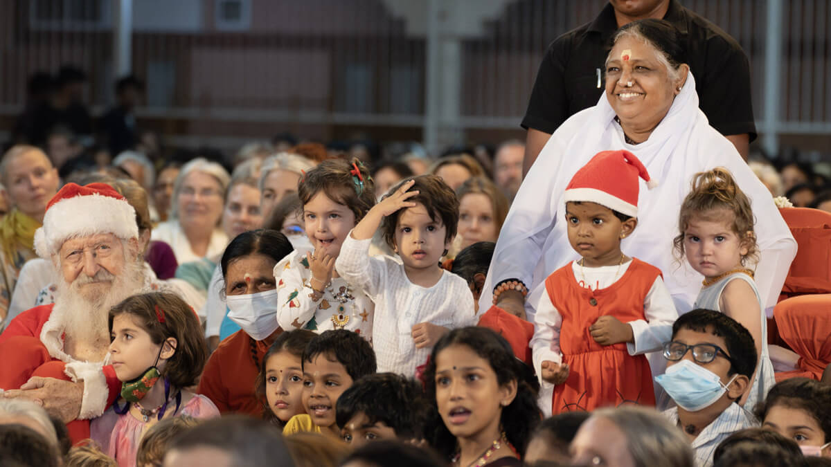 Weihnachten mit Amma in Amritapuri