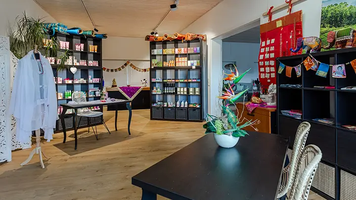 Shop im Amma-Zentrum Hof Herrenberg