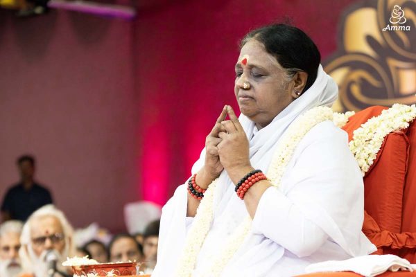 Amma in Amritapuri