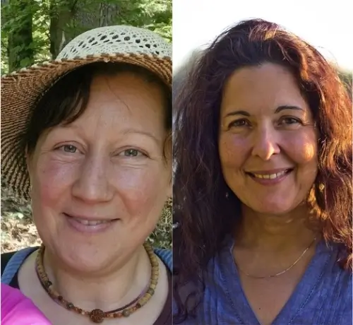 Susanne und Pavithra